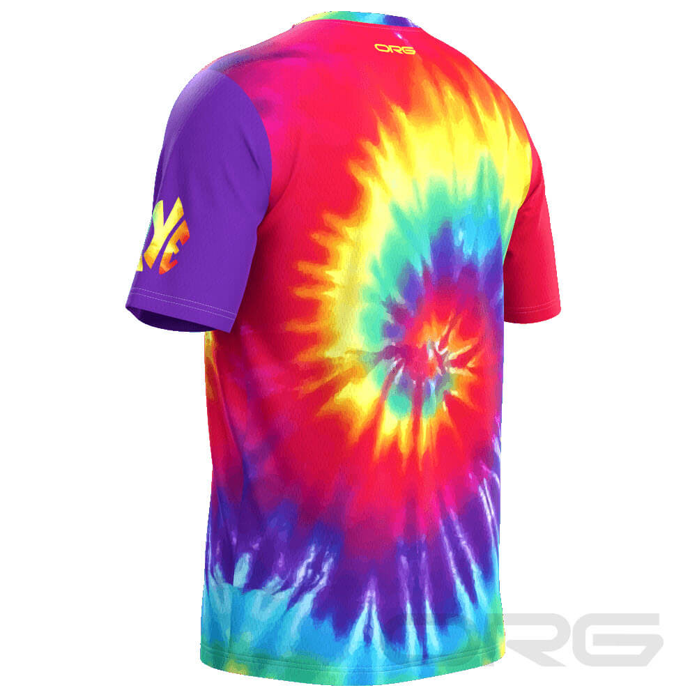 tie dye running shirt