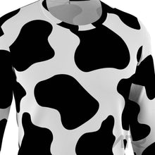FMR Men's Cow Print Long Sleeve Shirt