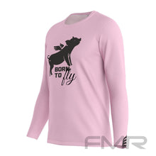 FMR Men's Flying Pig Long Sleeve Running Shirt