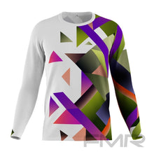 FMR Men's Geometry Technical Long Sleeve Running Shirt