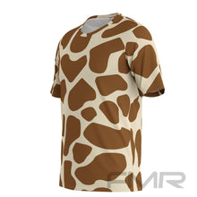 FMR Men's Giraffe Print Short Sleeve Shirt