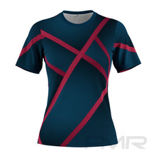 FMR Women's Lines Technical Short Sleeve Running Shirt