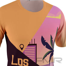 FMR Men's Los Angeles Short Sleeve Running Shirt