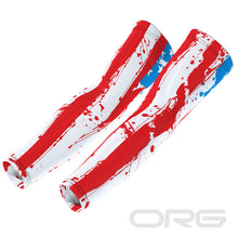 ORG Statue of Liberty American Flag Men's Printed Arm Sleeves