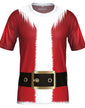 FMR Santa Men's Technical Short Sleeve Running Shirt