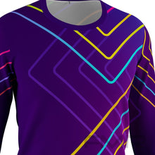 FMR Men's Neon Technical Long Sleeve Running Shirt