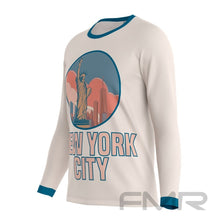 FMR Men's New York Long Sleeve Running Shirt