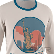 FMR Men's New York Long Sleeve Running Shirt