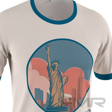 FMR Men's New York Short Sleeve Running Shirt