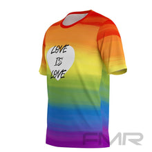 FMR Men's Love Short Sleeve Running Shirt