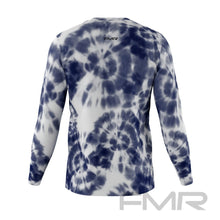 FMR Men's Shibori Tie-Dye Long Sleeve Running Shirt