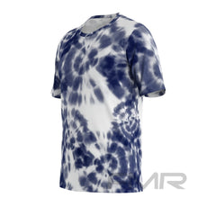 FMR Men's Shibori Tie-Dye Short Sleeve Running Shirt