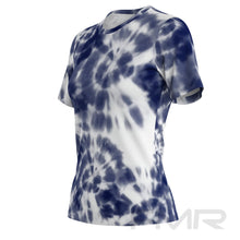 FMR Women's Shibori Tie-Dye Short Sleeve T-Shirt