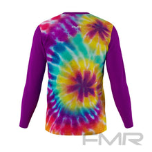 FMR Men's Tie-dye Long Sleeve Running Shirt