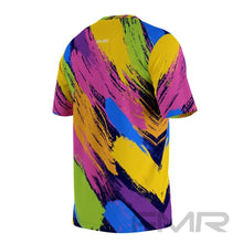 FMR Men's Painted Short Sleeve Running Shirt