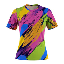 FMR Women's Painted Short Sleeve Running Shirt
