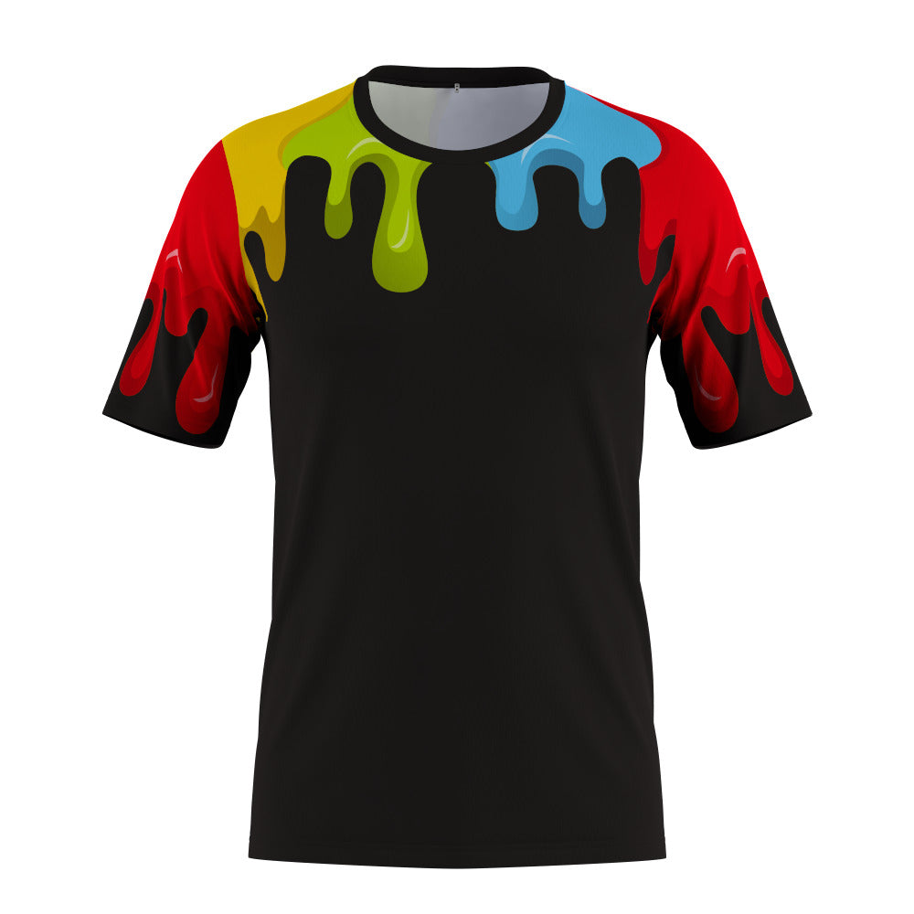 FMR Men's Drops Short Sleeve Running Shirt – Unique to Fun