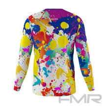FMR Men's Color Spot Long Sleeve Running Shirt