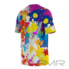 FMR Men's Color Spot Short Sleeve Running Shirt