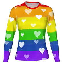 FMR Rainbow Love Women's Technical Long Sleeve Running Shirt